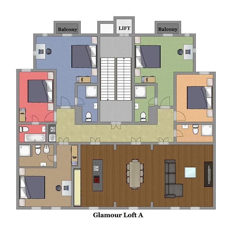 Διαμέρισμα Residence Glamour Premium Πράγα
